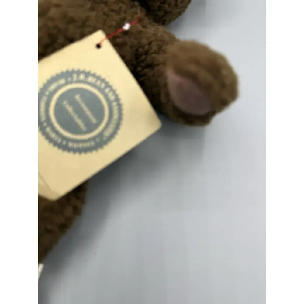 Boyds Bears Plush Teddy Brown 11” 1995 J.B. Bean & Associates w/ Hang Tag